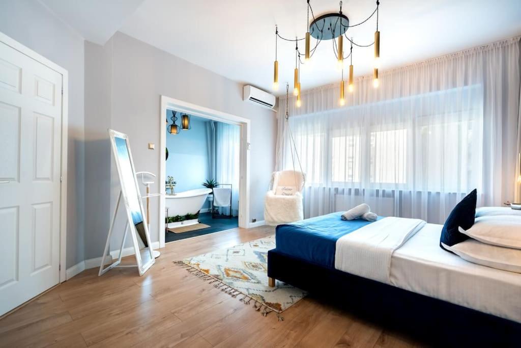 Intercontinental Apart - Massage Terrace Fireplace Букурещ Екстериор снимка